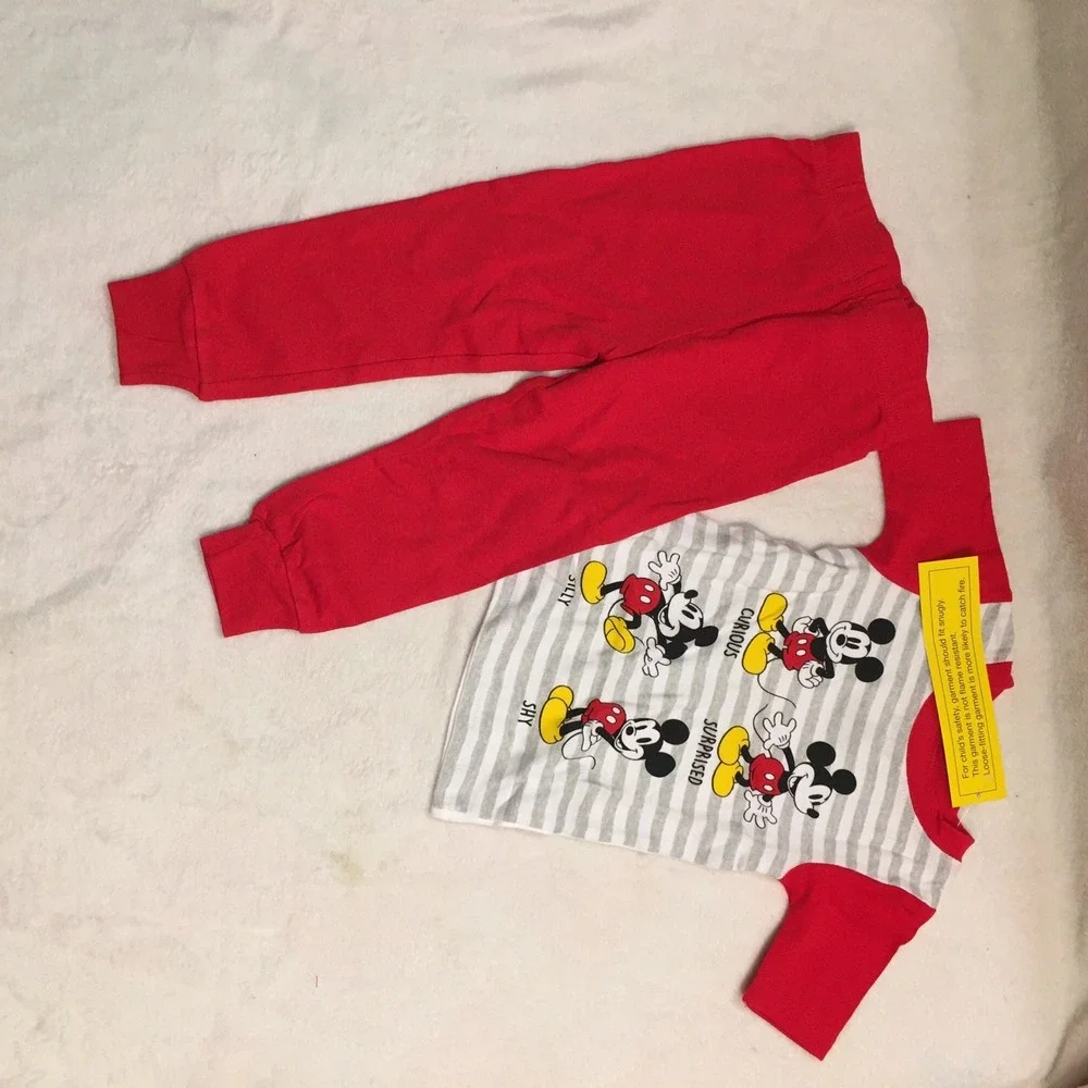 New mockey mouse‎ Pajamas 24m